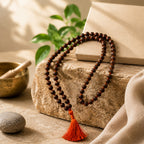 Siddh Pran Pratishthit Red Sandalwood Mala