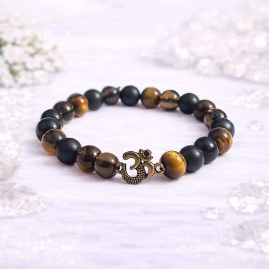 Trishul Kavach Bracelet for Negativity Shield, Grounding & Confidence